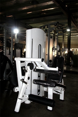Equipo de gimnasio comercial Pin cargado 2 en 1 ajustable sentado Leg Extension Leg Curl Machine
