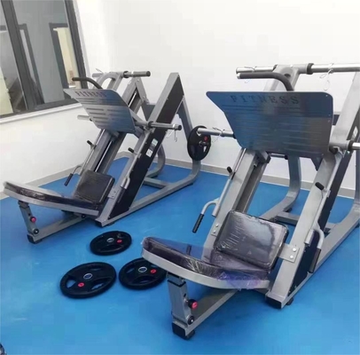 Máquina de prensado de piernas con placa de acero para equipos de gimnasio