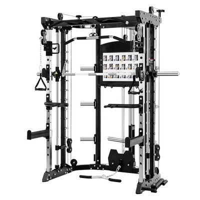 Equipo de acondicionamiento físico comercial Smith Power Rack para una máquina de entrenamiento de fuerza efectiva