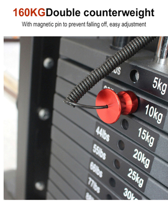 Equipo de acondicionamiento físico comercial Smith Power Rack para una máquina de entrenamiento de fuerza efectiva