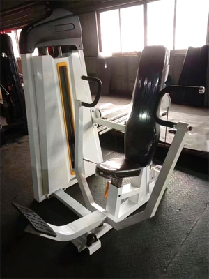 Equipo de gimnasio comercial de acero ajustable Q235 Prensa de pecho sentada para entrenamiento de fuerza