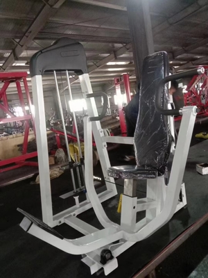 Equipo de gimnasio comercial de acero ajustable Q235 Prensa de pecho sentada para entrenamiento de fuerza