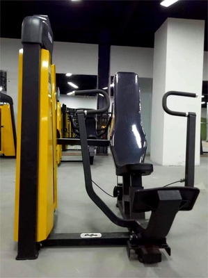 Equipo de gimnasio comercial de acero ajustable Q235 Prensa de pecho sentada para entrenamiento de fuerza