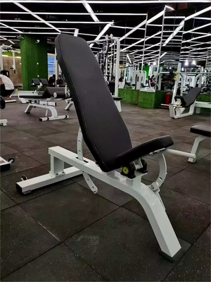 Equipo de gimnasio de interior Prensa comercial ajustable de peso con material metálico