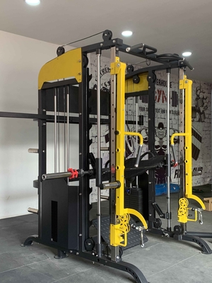 Entrenamiento de fuerza en el hogar con el cable de remo de tracción de lateral duradero y más