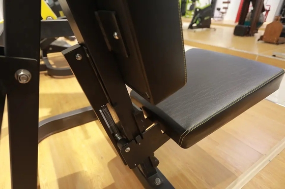 Placa de acero cargada Prensa de pecho inclinada sentada para la función de ejercicio de entrenamiento de fuerza