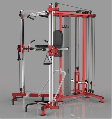 Entrenador funcional Cable de entrenamiento integral Crossover Máquina Smith multifunción