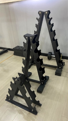 Estante de mancuernas multifuncional tipo A para equipos de gimnasio en el hogar y accesorios deportivos