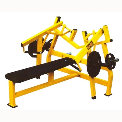 Acero Q235 Banco Universal Isolateral Horizontal Banco de Presión de Pecho para brazos y hombros