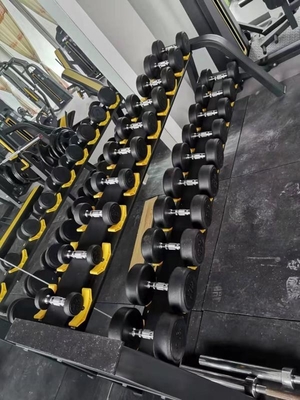 19.5 kg Capacidad de carga Equipo de gimnasio Equipo de acondicionamiento físico Dumbbell Estante de almacenamiento Diseño plegable