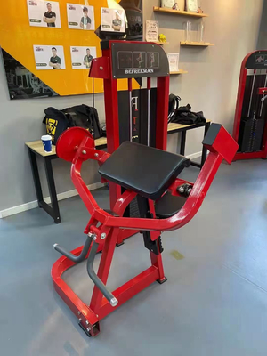 Entrenamiento de fuerza brazos sentados hombros máquina de entrenamiento para bíceps y hombros definidos
