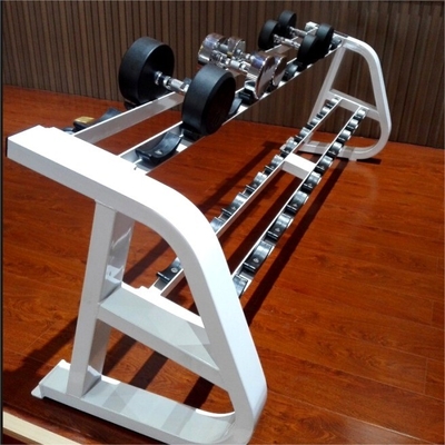 57 kg Estante de mancuernas de acero para equipos comerciales de gimnasio dentro de Befreeman