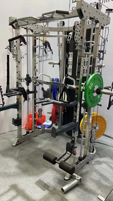 Reposadero de máquinas Smith multifuncional para entrenamiento de fuerza Grande y personalizable