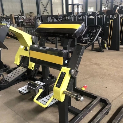 espesor del tubo 3.0 gimnasio equipo de acondicionamiento físico pierna ejercicio placa cargada máquinas de pie pierna rizado
