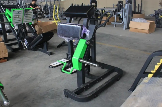espesor del tubo 3.0 gimnasio equipo de acondicionamiento físico pierna ejercicio placa cargada máquinas de pie pierna rizado