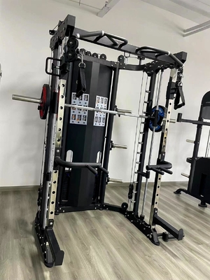 Unisex 1230*1270*2230 Equipo de gimnasio comercial Máquina Smith multifunción para el hogar