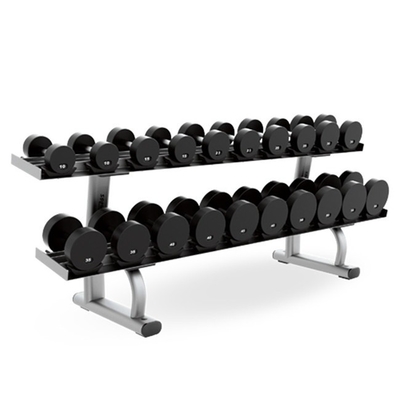 Peso de la pila 20.6 kg monturas de mancuernas soporte para el centro de gimnasia gratis 2 capas monturas de mancuernas