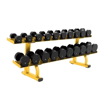 Peso de la pila 20.6 kg monturas de mancuernas soporte para el centro de gimnasia gratis 2 capas monturas de mancuernas