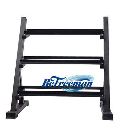 Colores personalizables Cuadro de pesas de tres capas para entrenamiento de fuerza comercial