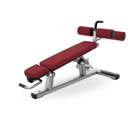 Máquina de gimnasia para el hogar con asiento ajustable para la extensión de espalda comercial y el crujido abdominal
