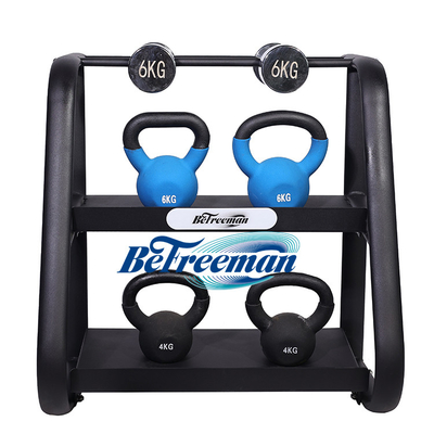 Colores personalizables Cuadro de pesas de tres capas para entrenamiento de fuerza comercial