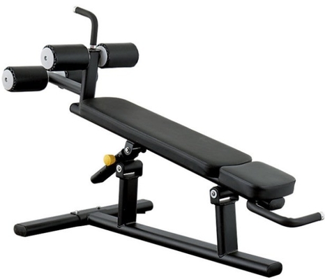 Máquina de gimnasia para el hogar con asiento ajustable para la extensión de espalda comercial y el crujido abdominal