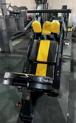 Ejercicio físico Placa del cuerpo Cargado 45 grados Pierna Presión Hack Deslizamiento Glutes de la ternera Hack Cuclillas