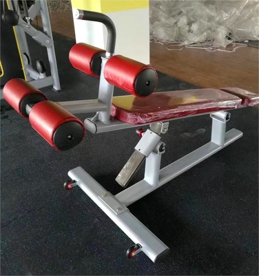 Máquina de gimnasia para el hogar con asiento ajustable para la extensión de espalda comercial y el crujido abdominal
