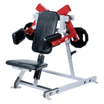 Placa comercial de acero Equipo de gimnasio cargado Máquina de elevación lateral para entrenamiento de fuerza