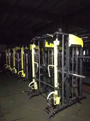 Máquina de gimnasio con bastidor de energía para ejercicios multifunción para equipos de acondicionamiento físico de carga media