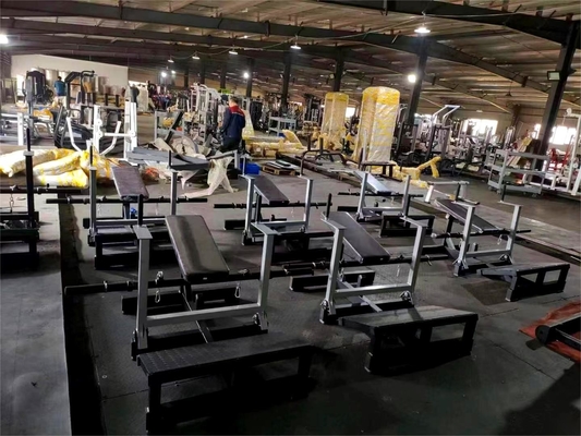 Mini cargador de acero Equipo de acondicionamiento físico Máquina de ejercicio de empuje de cadera para acero comercial