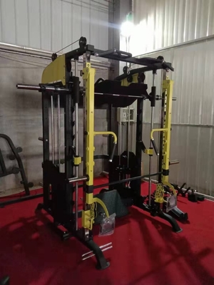 1753*2350*2176mm Máquina de entrenamiento Dezhou Cable Crossover Multifunción máquina Smith