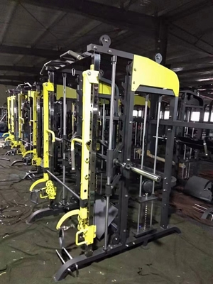 1753*2350*2176mm Máquina de entrenamiento Dezhou Cable Crossover Multifunción máquina Smith