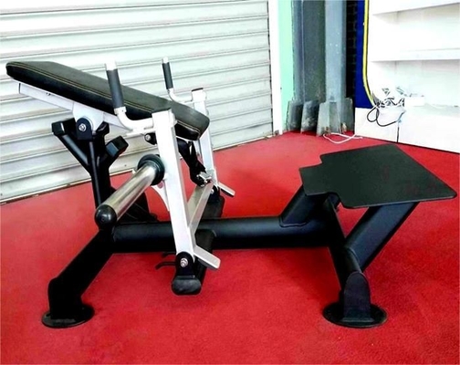 Máquina de construcción de cadera cargada con placa para equipos profesionales de entrenamiento de fuerza de gimnasio