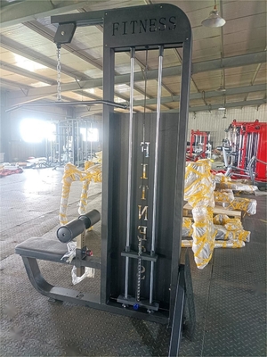 Gimnasio en el hogar 2 en 1 sentado Lat Pulldown máquina con construcción de acero de grado comercial