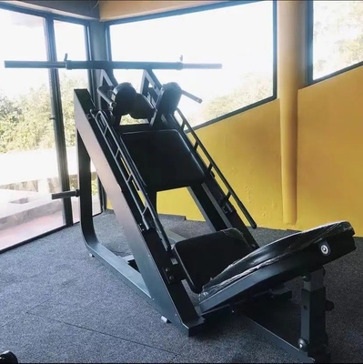 Carga máxima 400KG Equipo de gimnasio comercial Prensa de piernas Hack Squat Combo Machine para culturismo