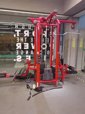 Crossover de cable de polea ajustable para entrenamiento de fuerza comercial en gimnasio