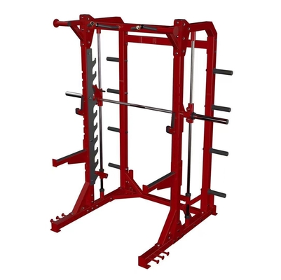 Rectangular tubo de acero Q235 Multifunción Fitness squat rack para el entrenamiento de fuerza