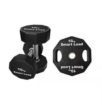 Placa de barra de goma personalizada para equipos de gimnasio en el hogar 2.5kg-25kg de peso Placa de parachoques