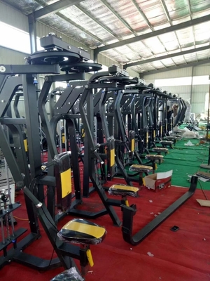Entrenamiento de fuerza de gimnasio comercial Rodillas verticales hacia arriba / máquina de inmersión hecha de acero duradero