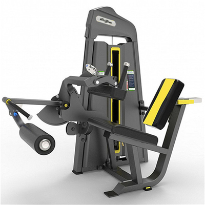 Entrenamiento de fuerza profesional con la máquina de extensión de piernas con tubo de acero Q235