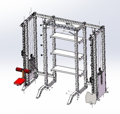 Casa Gimnasio Multifuncional Power Rack Con Cable Crossover Befreeman Gimnasio Equipo de fitness