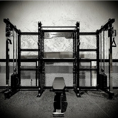 Casa Gimnasio Multifuncional Power Rack Con Cable Crossover Befreeman Gimnasio Equipo de fitness