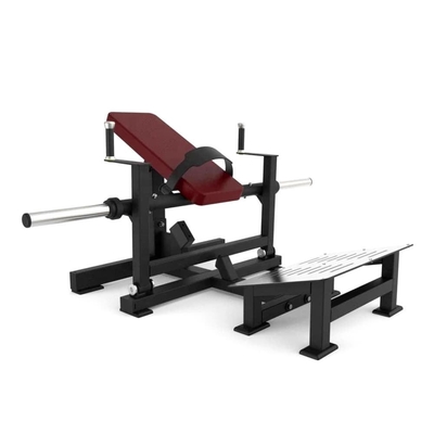 Placa de entrenamiento de gimnasio cargada con propulsor de cadera Máquina comercial con fuerza multifunción