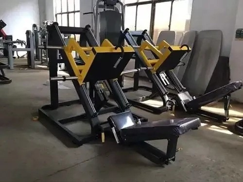 Medium Loader Placa de ejercicios para el hogar Cargado 45 grados glúteos de la pantorrilla Presión de piernas para la aptitud