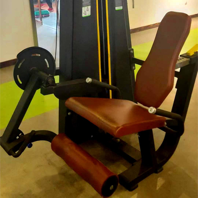 El culturismo Fitness Selección de carga de alfiler de acero Extensión de piernas sentadas Curl Equipo de gimnasio