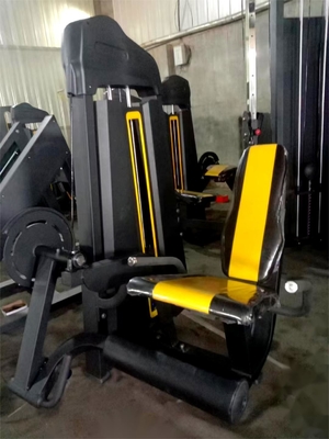 El culturismo Fitness Selección de carga de alfiler de acero Extensión de piernas sentadas Curl Equipo de gimnasio