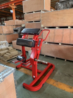 Máquina de selección de cargador medio para glúteos y cuádriceps