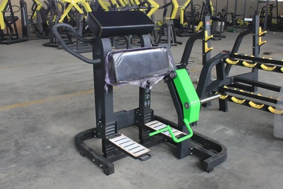 Máquina de selección de cargador medio para glúteos y cuádriceps