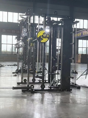 Centro de gimnasia Logotipo personalizado disponible en la máquina de Smith Cable de entrenamiento